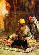 unknow artist Arab or Arabic people and life. Orientalism oil paintings  524 Germany oil painting artist